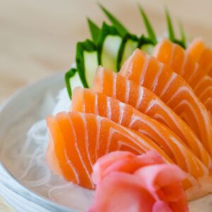 66. Sashimi Salmone 7pz